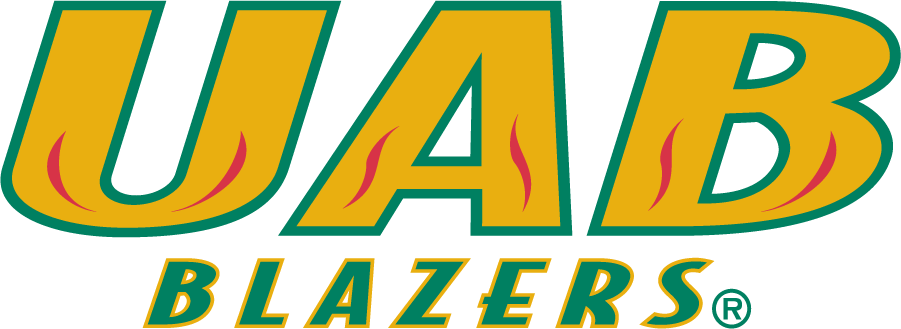 UAB Blazers 1996-2003 Wordmark Logo diy iron on heat transfer